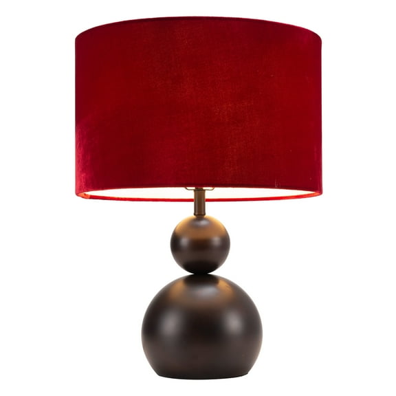 Shobu Table Lamp Red Table Lamp, Modern Style, Dimmable, Steel, Lighting Table Lamps