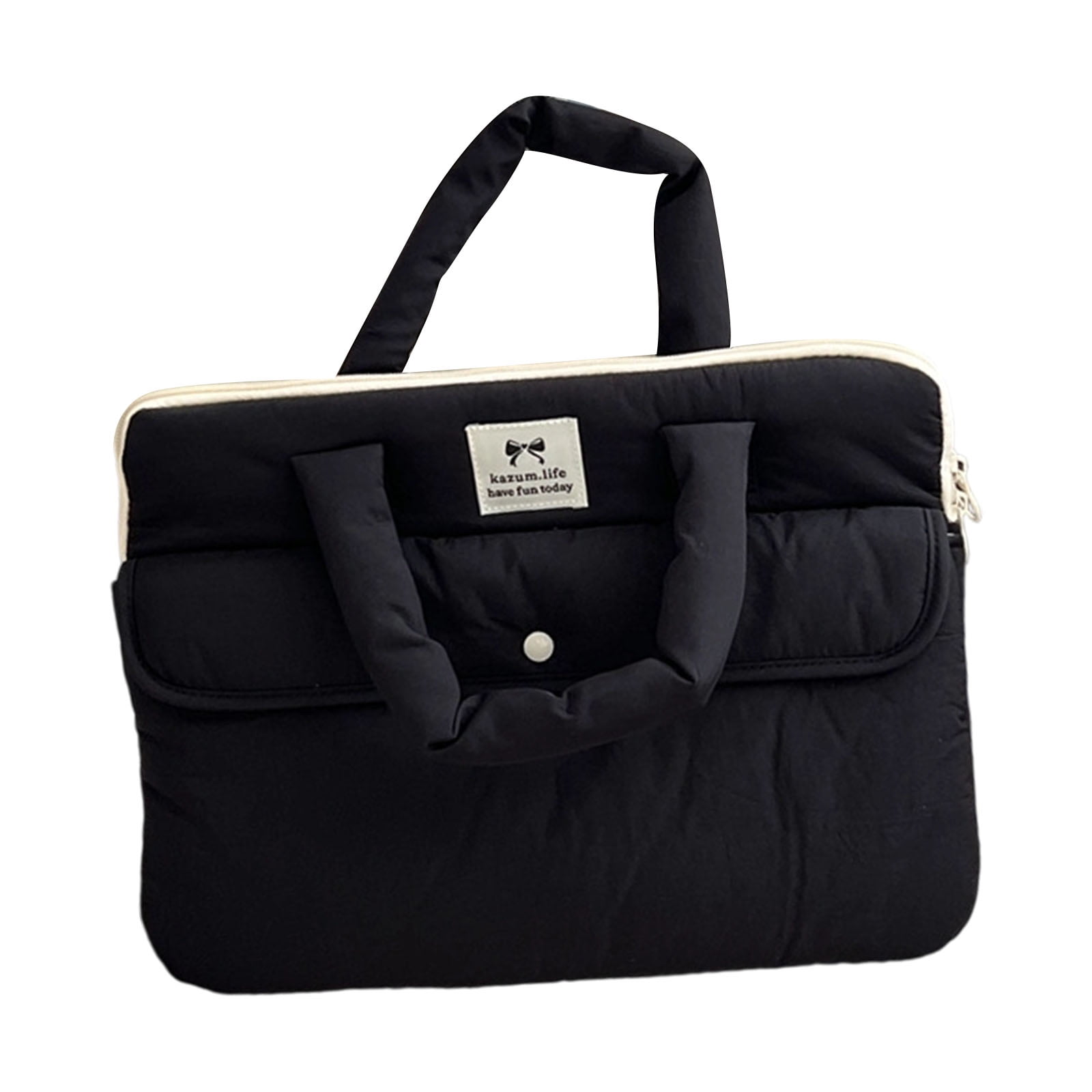 Shock Absorbent Laptop Case With Reinforced Handle Soft Protective Lining Computer Accessory For 11in 13 14 15 15.6inch