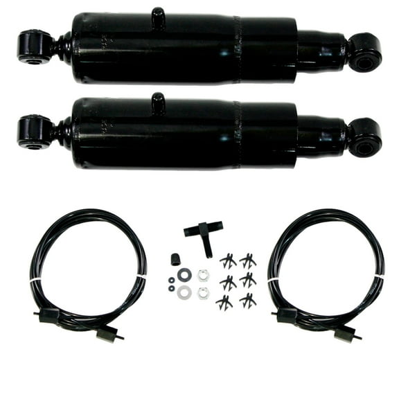 Gabriel 49107 HiJackers Rear Adjustable Air Shock Absorbers Fits Chevrolet Blazer, C10, C20, P10; GMC C15/C1500 Pickup & Suburban, C25/C2500 Pickup & Suburban, Jimmy, P15/P1500 Van (1 Pair)