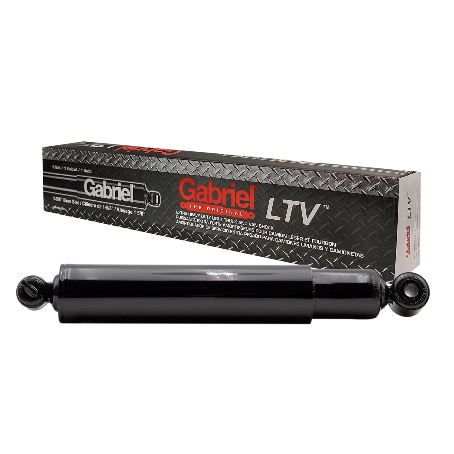 Gabriel 58488 LTV Severe Duty Rear Shock Absorbers Fits Chevrolet & GMC C1500, C2500, C3500, K1500, K2500, K3500; Cab & Chassis, Extended Cab Pickup, Standard Cab Pickup (1 pack)