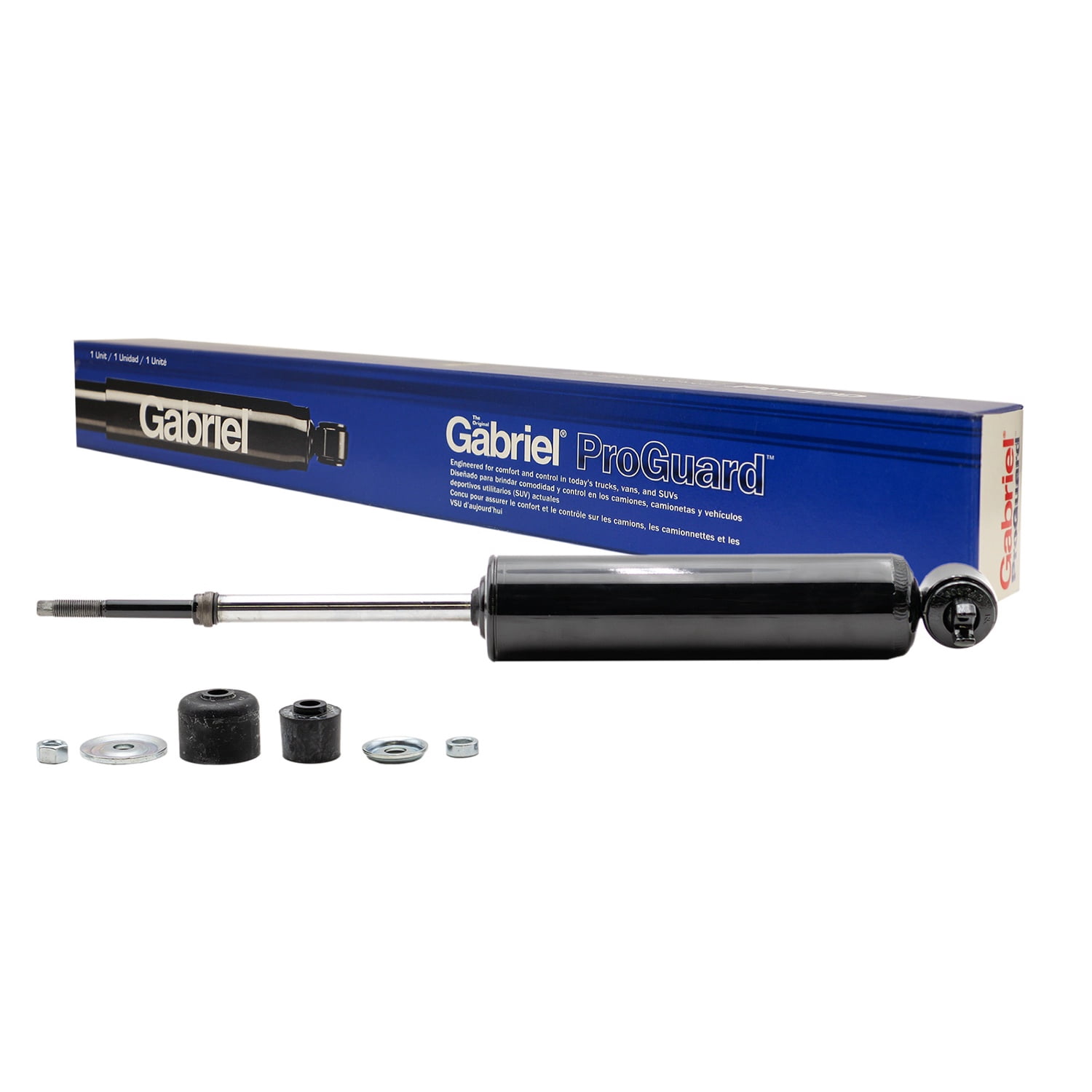 Gabriel 61544 ProGuard Front Shock Absorbers Fits Chevrolet & GMC C1500, C2500, C3500, Tahoe, Yukon, Suburban (1 pack)