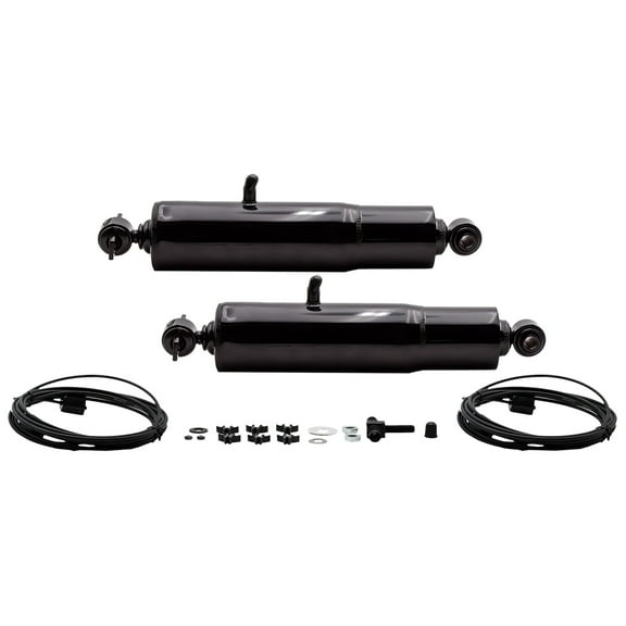 Gabriel 49231 HiJackers Rear Adjustable Air Shock Absorbers Fits Chevrolet Tahoe, Express, C1500, C2500, 1500, 2500, 3500, K1500, K2500; GMC Savana, Yukon; Cadillac Escalade (1 Pair)
