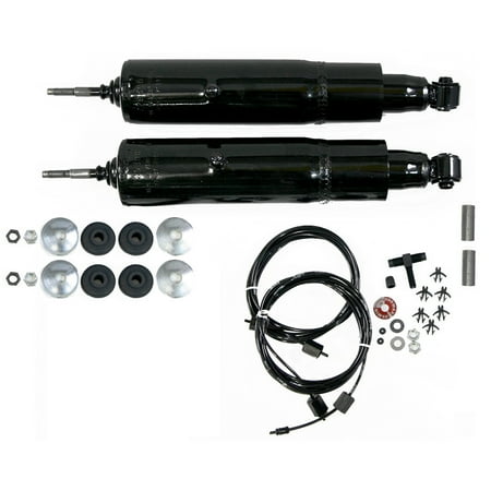 Gabriel 49237 HiJackers Rear Adjustable Air Shock Absorbers Fits Ford F-150 RWD, Lariat, XL, XLT, Base, Harley Davidson Edition, Heritage; F-250 RWD; Lobo, XLT RWD; Toyota Tundra (1 Pair)