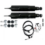 Gabriel 49237 HiJackers Rear Adjustable Air Shock Absorbers Fits Ford F-150 RWD, Lariat, XL, XLT, Base, Harley Davidson Edition, Heritage; F-250 RWD; Lobo, XLT RWD; Toyota Tundra 1 Pair