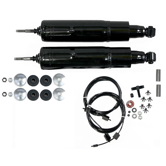Gabriel 49237 HiJackers Rear Adjustable Air Shock Absorbers Fits Ford F-150 RWD, Lariat, XL, XLT, Base, Harley Davidson Edition, Heritage; F-250 RWD; Lobo, XLT RWD; Toyota Tundra (1 Pair)