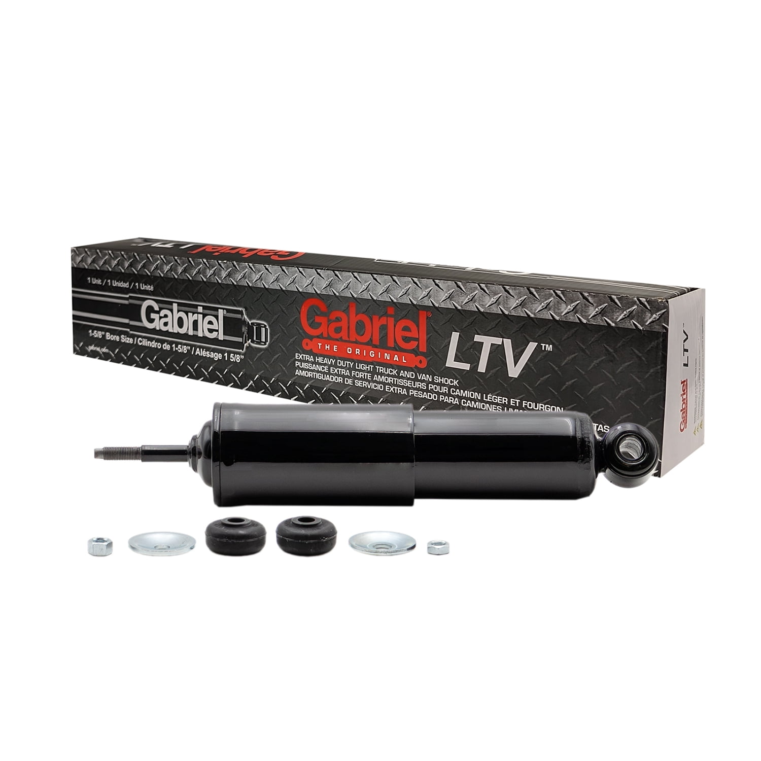Gabriel 58817 LTV Severe Duty Front Shock Absorbers Fits Chevrolet Avalanche 2500, Silverado 1500, 2500, 3500, Suburban; GMC Sierra 1500, 2500, 3500, Yukon XL (1 pack)