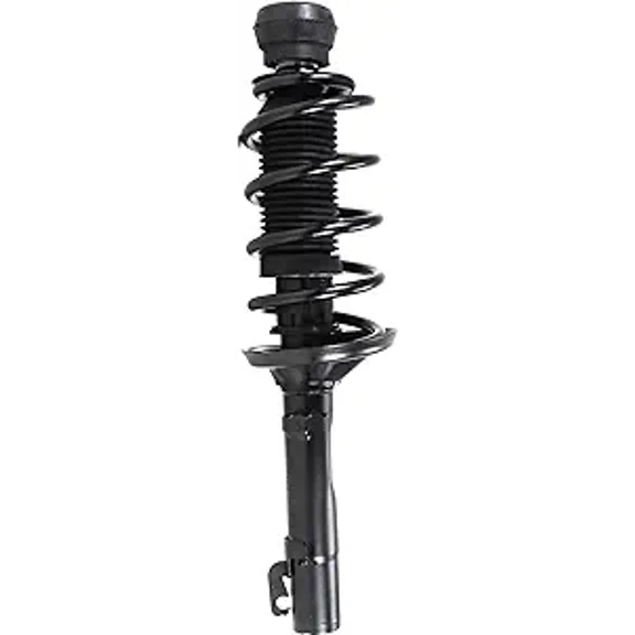 Shock Absorber and Strut Assembly Compatible with 1999-2005 Volkswagen Jetta Front, Driver or Passenger Side Black
