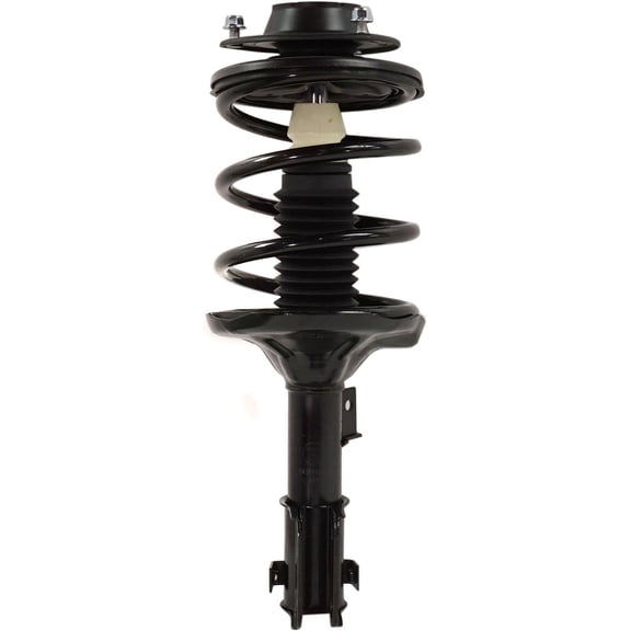 Shock Absorber and Strut Assembly Compatible with 2000-2005 Mitsubishi Eclipse Front, Driver Side Hatchback, Front Wheel Drive Black