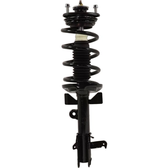 Shock Absorber and Strut Assembly Compatible with 2011-2012 Honda Odyssey Front, Passenger Side Mini Passenger Van, Front Wheel Drive Black