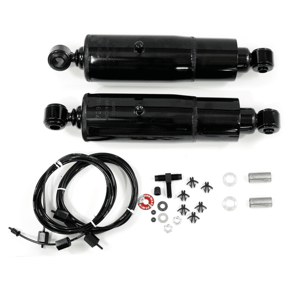 Gabriel 49127 HiJackers Rear Adjustable Air Shock Absorbers Fits Ford Bronco, E-100, E-200, E-300, F-100, F-250, F-350; Jeep Cherokee, Grand Wagoneer, J-2500, J10, J20, Wagoneer, Wrangler (1 Pair)