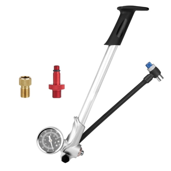Shock Absorbers Air Pumps 400psi Pressure Gauges Rotatable Hose Systems Shock Absorbers Inflator Device Upgrades for Bike