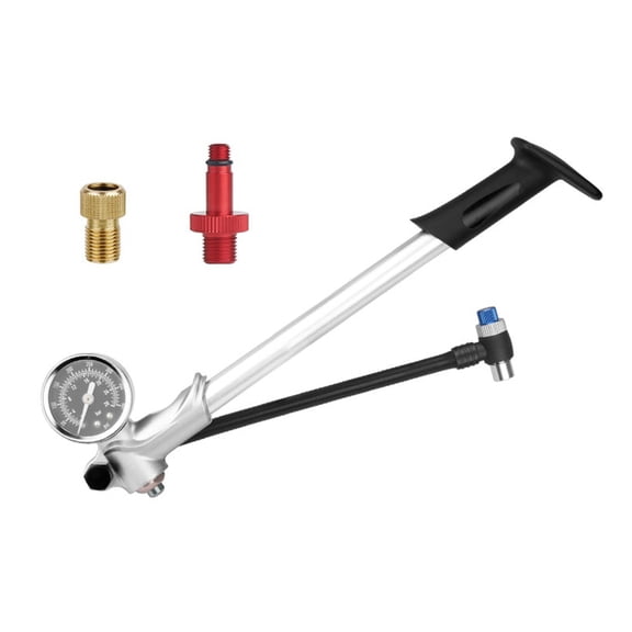 Shock Absorbers Air Pumps 400psi Pressure Gauges Rotatable Hose Systems Shock Absorbers Inflator Device Upgrades for Bike