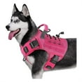 thumbnail image 1 of Shock-Absorbing Anti-Pull Pet Vest Harness, Tear-Resistant Nylon & Reflective Straps for Small to Large Dogs Hiking Running, 1 of 6