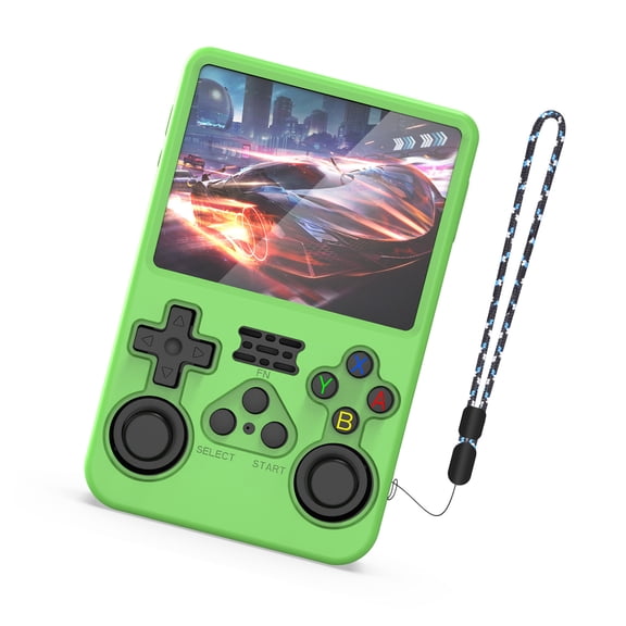 Shock Absorbing Case Shell with Precise Cutout for R36S Handheld Game Console Offer Full Body Protective & Enhances Grip