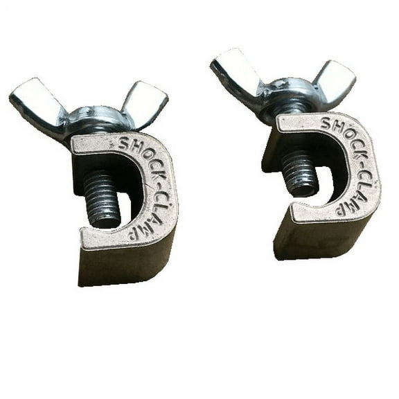 Shock Clamp - Fixes car hoods and hatches with weak gas springs! 2 Pack