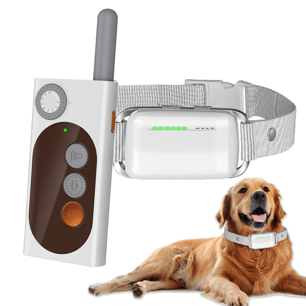 [2 Pack] Smart Bark Collar For Dogs 8-130lbs - Rechargeable, With Bark Tracking, 9 Sensitivity & 4 Shock Levels