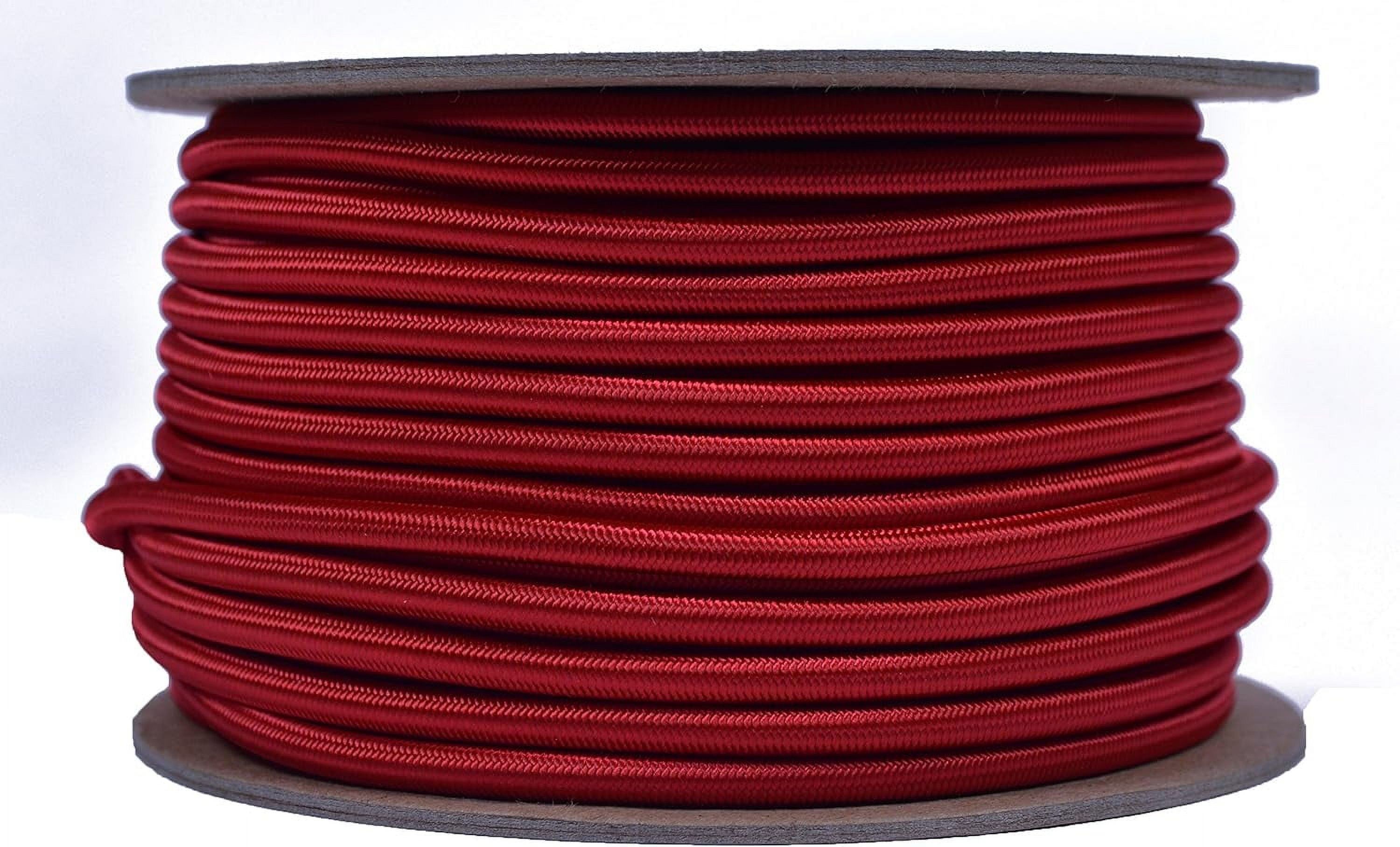 Shock Cord 100 Foot Spool Marine Grade Shock/Bungee/Stretch Cord 3/16