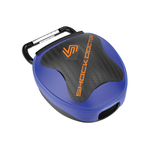 Shock Doctor 101 Anti-Microbial Mouthguard Case, OSFA , TRANSBLUE