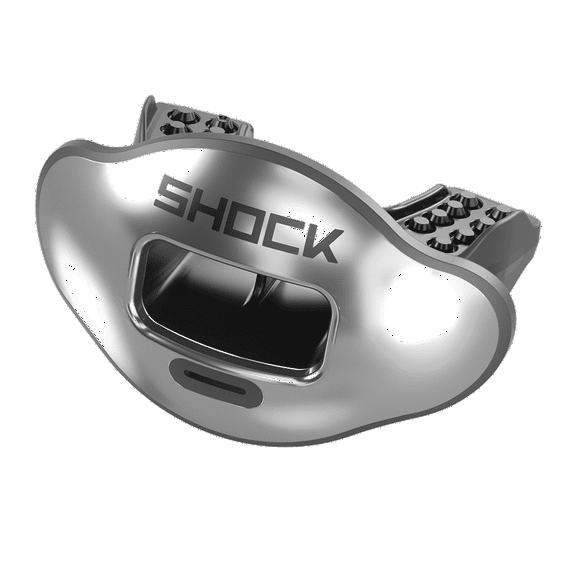 Shock Doctor 3500 Max Airflows 2.0 Prints, OSFA , CHROME SILVER