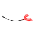 thumbnail image 1 of Shock Doctor 4100 Braces Mouthguard, Adult STRAPPED, RED, 1 of 9
