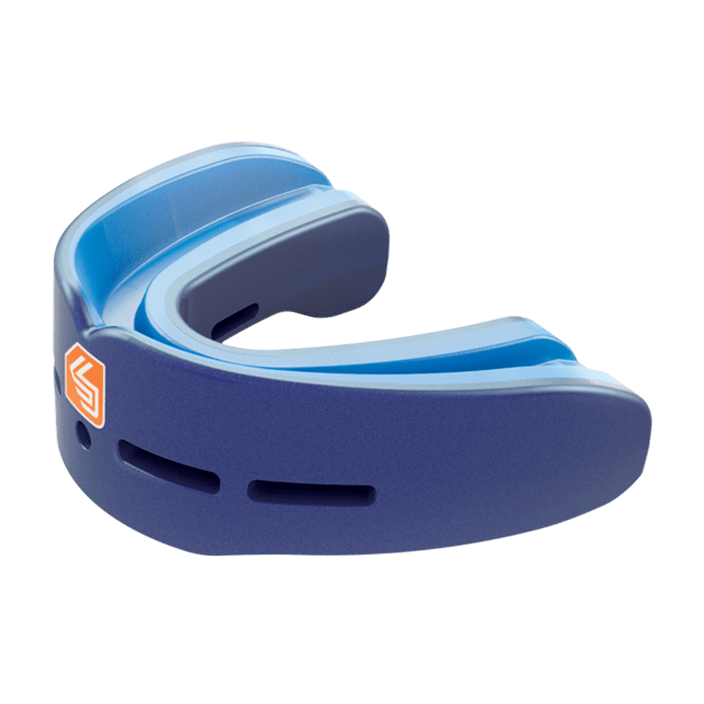 Shock Doctor 6600 Double Nano Mouthguard, Adult , BLUE