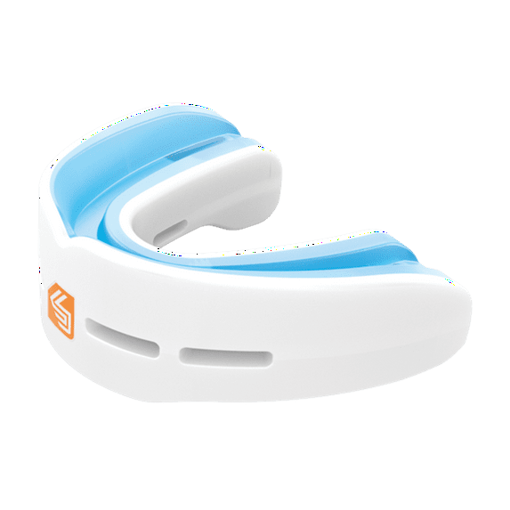 Shock Doctor 6600 Double Nano Mouthguard, Adult , WHITE