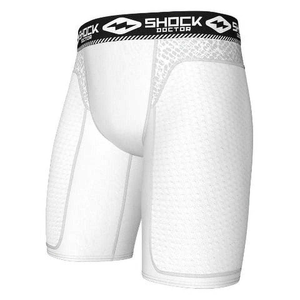 Shock Doctor ADULT Baseball / Softball Padded Sliding Shorts (Cup NOT