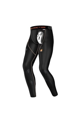 Adult Men's Core Compression Hockey Pants - BioFlex Cup, Sock Tabs (X-Small)