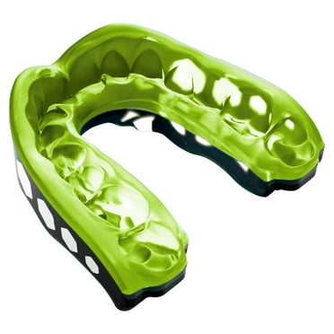 Shock Doctor Gel Max Flavor Fusion Sports Mouth Guard, Adult, Lemon Lime Flavor