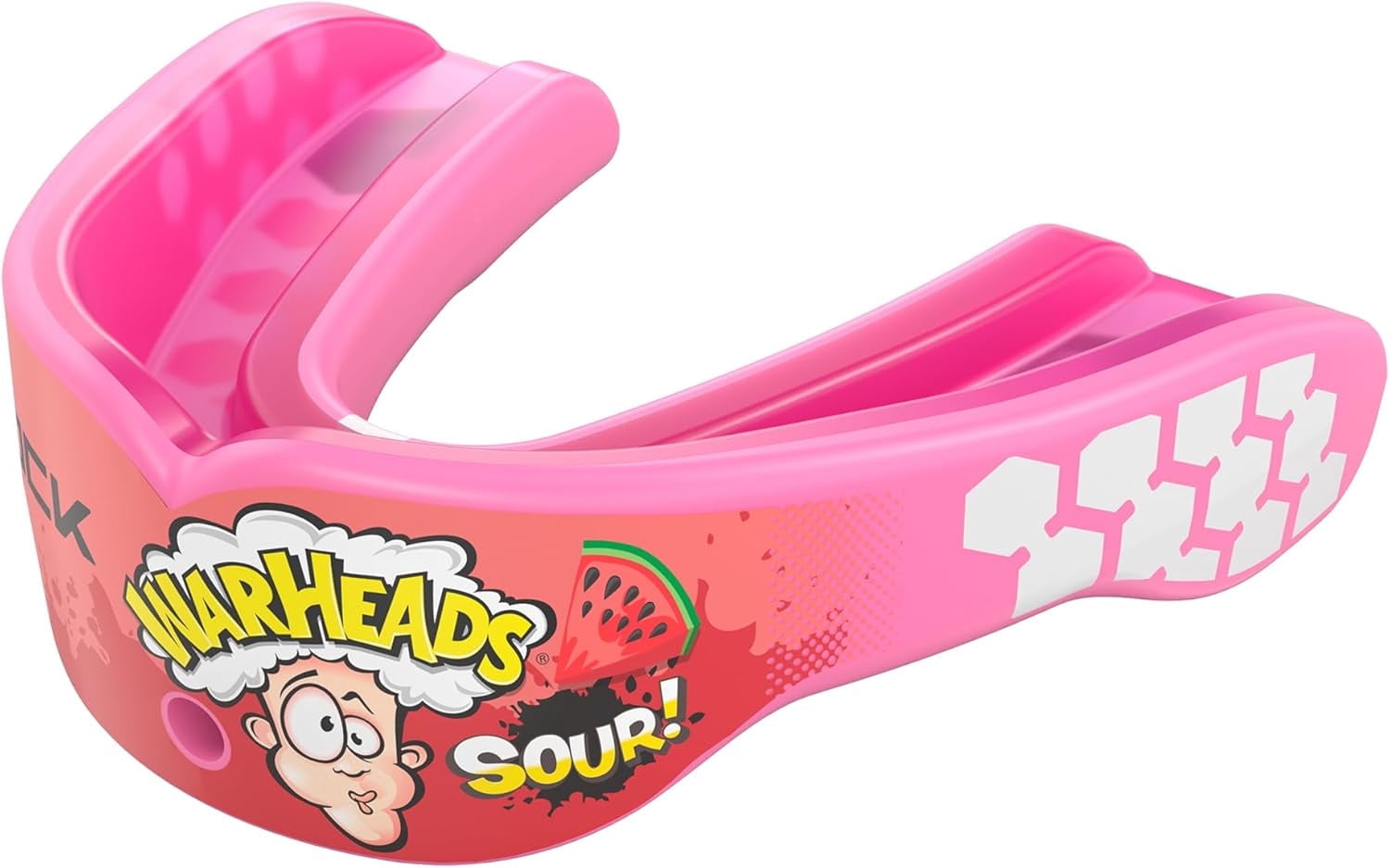 Shock Doctor Gel Max Power Flavor Fusion Mouthguard, Warheads Sour Watermelon, Adult