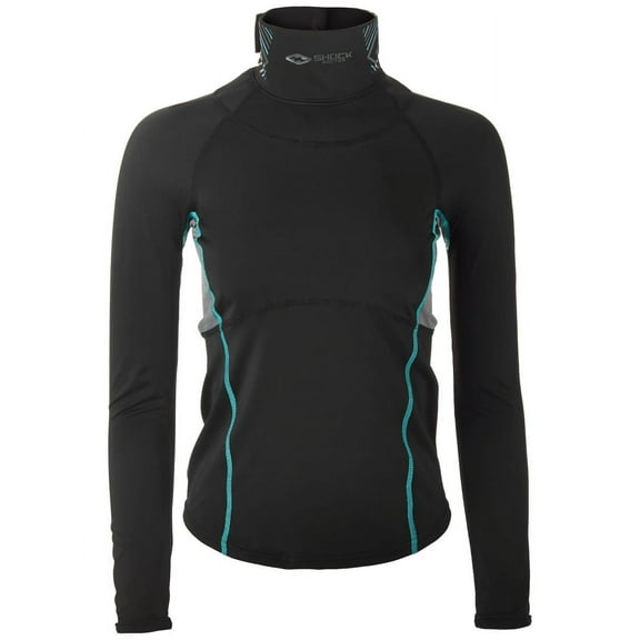 Shock Doctor Women's Ultra Compression Neck Guard Hockey Long Sleeve Shirt