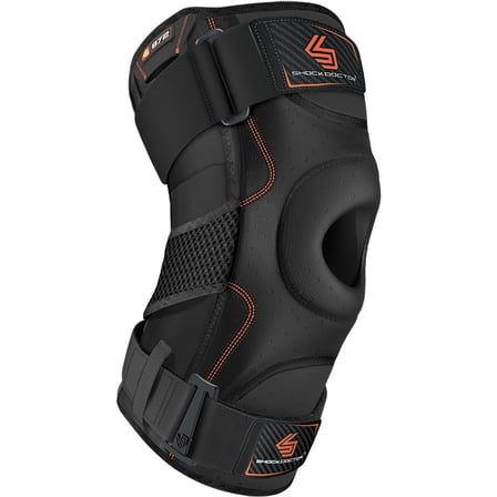 Shock Doctor Knee Support Brace with Dual Hinges - Large - Black