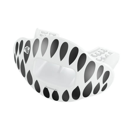 Shock Doctor, Max Air Flow Lip Guard, Adult, White Fang