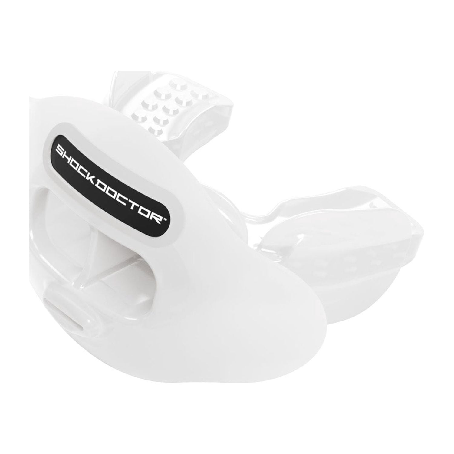 Protège-dents Shock Doctor Max Airflow – Compatible Appareil Dentaire – Taille Unique – Noir