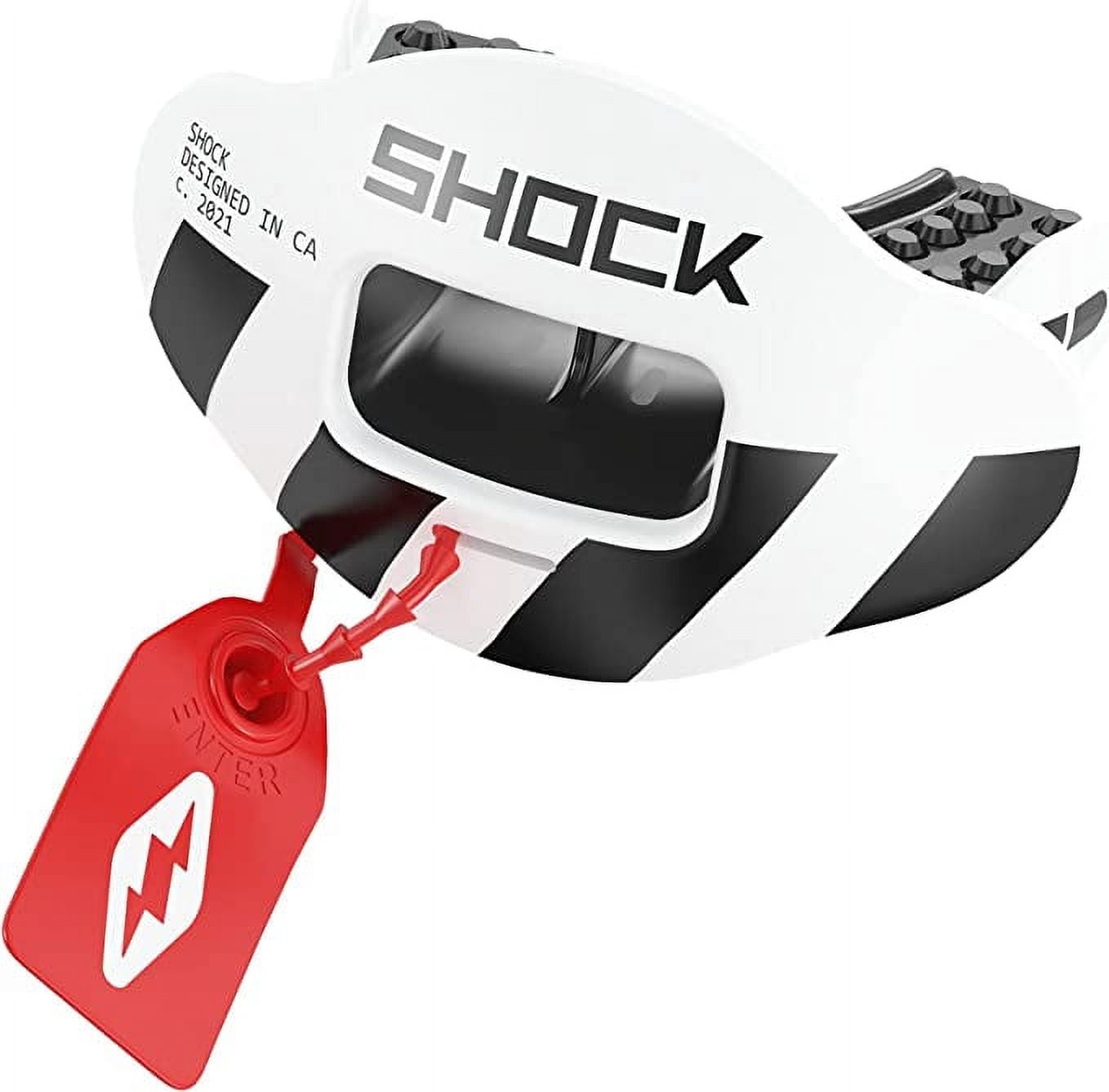Shock Doctor SD10320-20030-OSFA Max Airflow Lip Guard - 3D Tether Concept Stripes OSFA
