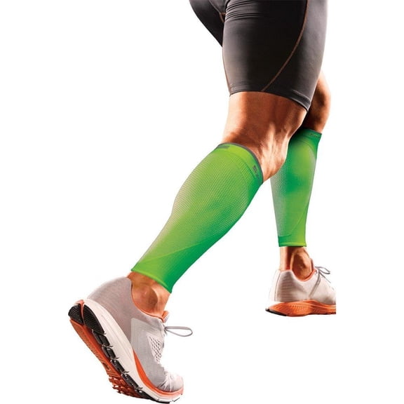 Shock Doctor SVR Recovery Compression Calf Sleeve - Green - Green / X-Small