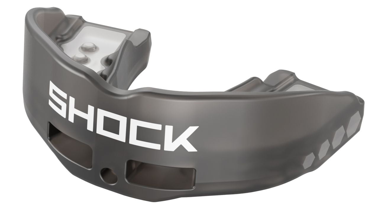 Shock Doctor Youth Insta-Fit Mouthguard with Tether and Airflow