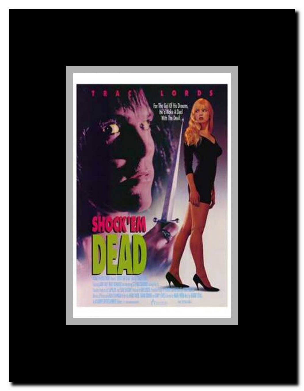 Shock 'Em Dead Framed Movie Poster