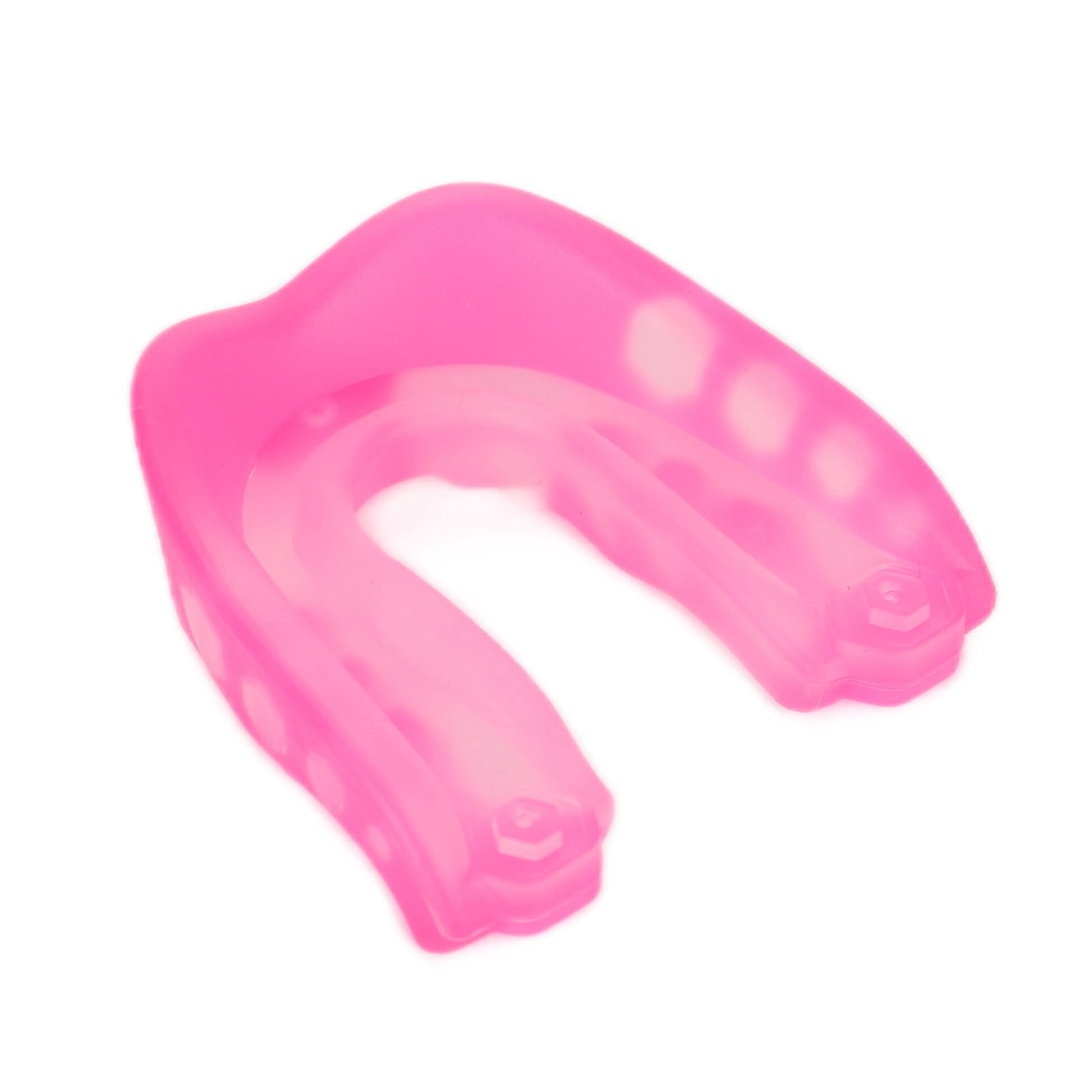 Shock Mouth Guard, Sports Mouthguard With Strip For Hockey For Boxing For Basketball For Pink