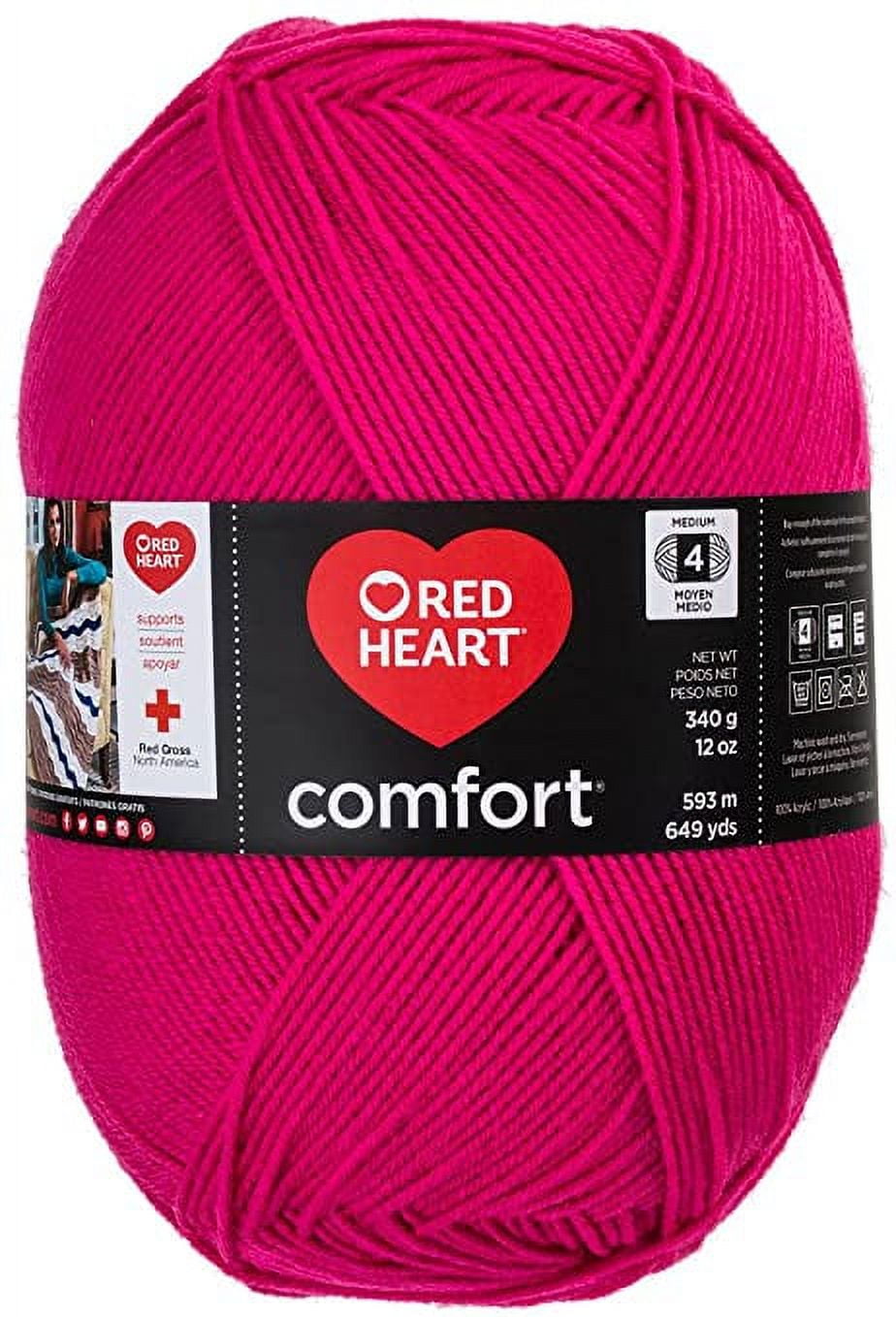  RED HEART 067898051767 Comfort Yarn, Tan