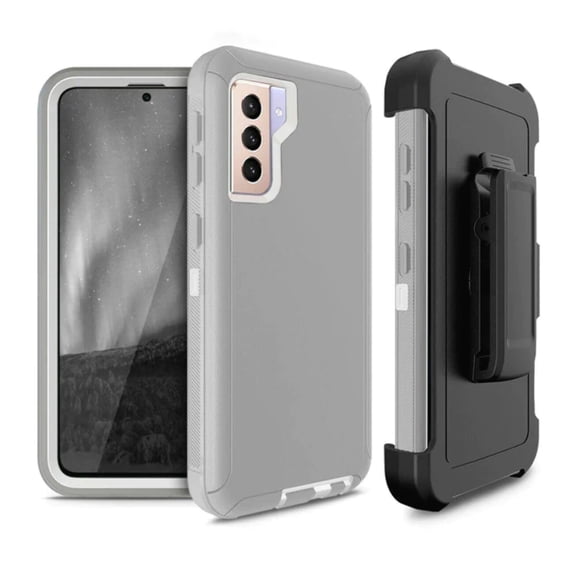 Shock Proof Defender Phone Case with Holster for Samsung Galaxy S22 Plus