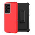 thumbnail image 1 of Shock Proof Defender Phone Case with Holster for Samsung Galaxy S23 Ultra, 1 of 6
