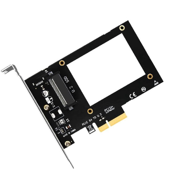 Shock-Proof NVMe PCIe Link Card Supporting Direct YOU.2 Installation Lacking Data Cables