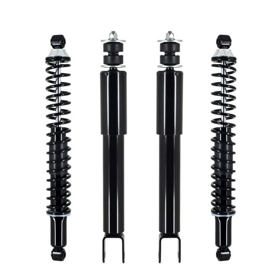 Set of 4 Front Shock Absorber-Rear Complete Shock Absorber Kit For 1999-2006 Chevrolet Silverado 1500 Monotube Performance Upgrade