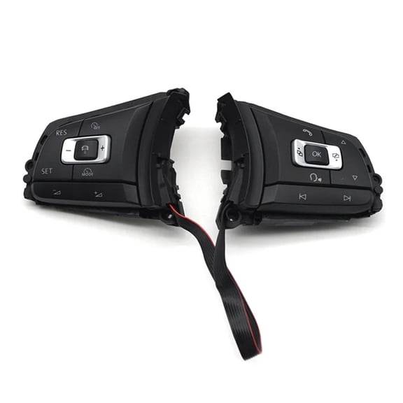 Shock Resistant Illuminated Steering Wheel Buttons Enhancing Safety During Nighttime Driving 5G0959442N