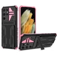 thumbnail image 1 of Shock Resistant Military Drop Case for Samsung Galaxy S21 Ultra Plus FE Note 20 Ultra, Full Protection Silicone Soft Side Bumper(Pink,Note 20 Ultra), 1 of 8