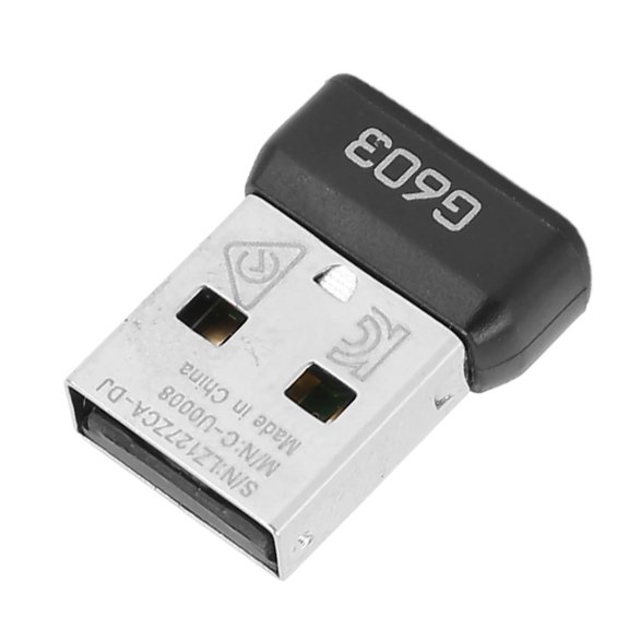 Shock Resistant Mouse Receiver Signals Transmitter for G603 Mouse Metal Alloy Frame Quick Installation USB Adapters for