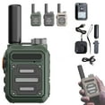 Shock Resistant Walkie Talkie 80W High Fidelity, Noise Reduction, and