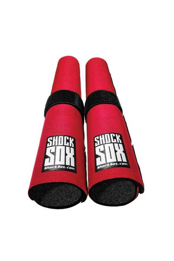 Fork Seal Guards 37-50mm Fork Tube 13" Red for Kawasaki KX250F 2004-2018