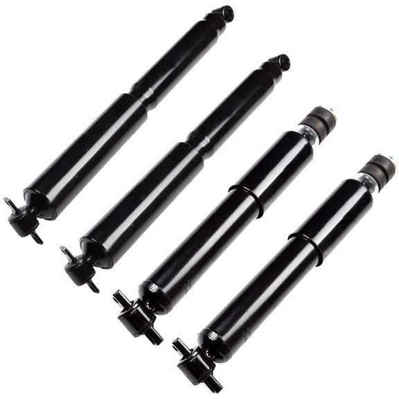 Shock Struts,SCITOO Front Rear Gas Struts Shock Absorbers Fit for 2003 2004 2005 2006 2007 2008 2009 2010 2011 2012 2013 for Chevrolet Express 2500 Express 3500 344385 37164 911086 Set of 4